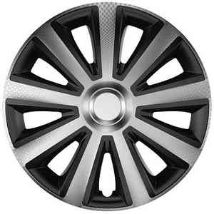 DÍSZTÁRCSA AVIATOR CARBON SILVER&BLACK