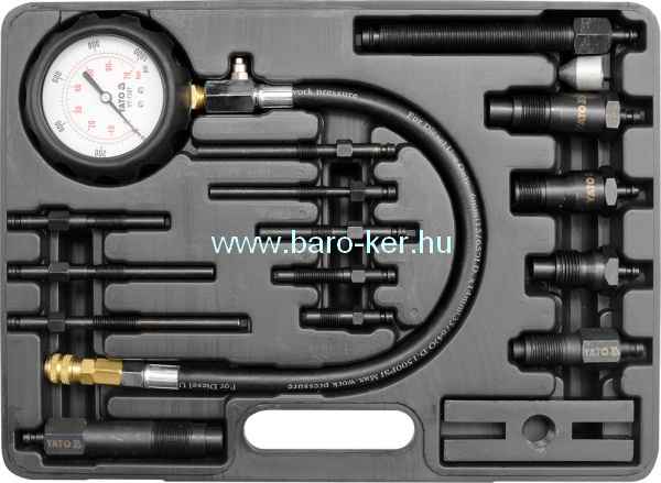 KOMPRESSZIÓMÉR? SZETT FEJEKKEL DIESEL