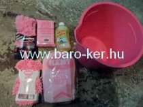 AUTÓMOSÓ-TISZTÍTÓ KÉSZLET PINK