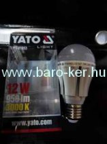 LED YT-81853 230V/12W E27 950lm 3000K MELEGFEHÉR