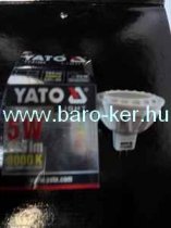 LED YT-81862 12V/5W MR16 265lm 3000K MELEGFEHÉR