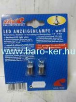 LED FEHÉR TÖLCSÉRES ALPIN 81280 BA9s