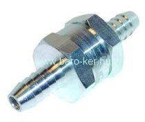 VISSZACSAPÓ-EGYIRÁNYÚ SZELEP ALUMINIUM 8mm