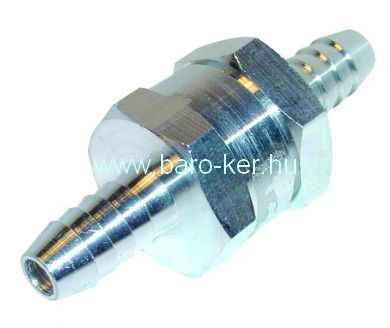 VISSZACSAPÓ-EGYIRÁNYÚ SZELEP ALUMINIUM 8mm